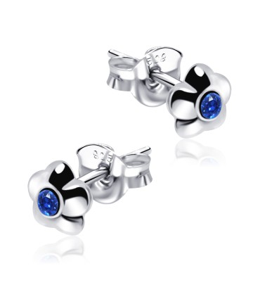 Cutie Flower Silver Stud Earrings STF-257 